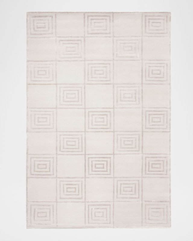 Alistair Tiles Hand Knotted Rug